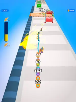 Finger Board Rush! android App screenshot 0