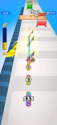 Finger Board Rush! android App screenshot 8